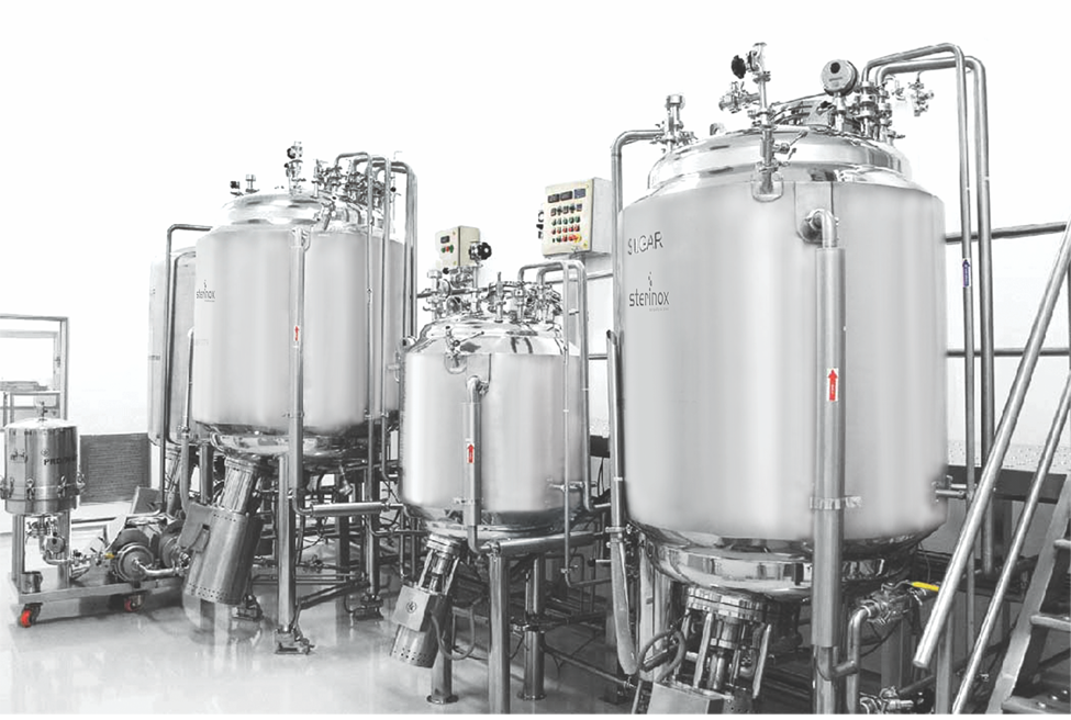 Liquid Oral Manufacturing Plant ( Syrup Manufacturing Plant) Sterinox